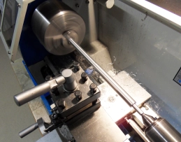 Making the vertical shaft Making the vertical shaft