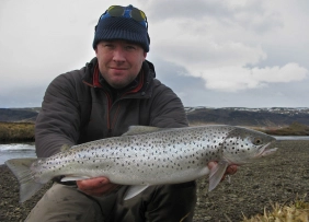 Some say you cant catch freshly run sea trout in april in Iceland. Well, what do you call this then? Some say you cant catch freshly run sea trout in april in Iceland. Well, what do you call this then?