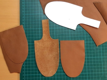 The front and the rear pattern The front and the rear pattern