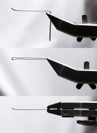 Shanks in the rotary vise Shanks in the rotary vise