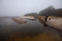 Crossing a stream Crossing a stream
