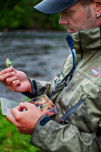 Selecting a fly Selecting a fly