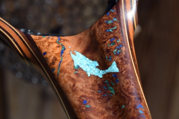 Inlaid Kingman turquoise Inlaid Kingman turquoise