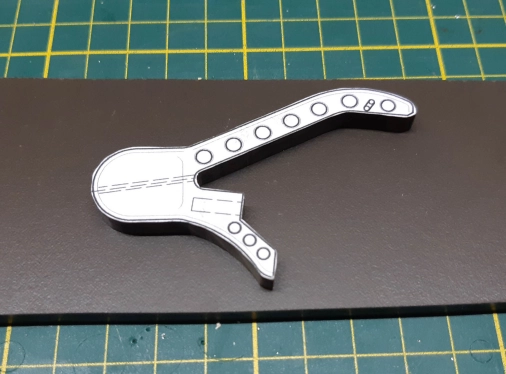 Finished holder without the rounded edges Finished holder without the rounded edges