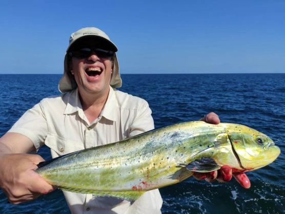 Florian and a mahi mahi Florian and a mahi mahi