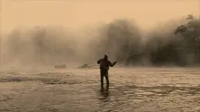 Video thumb for Stripers in the river